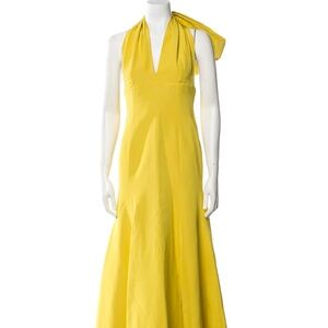 Oscar de la Renta 2021 Yellow Long Dress Size: S | US 4, altered to size 6.